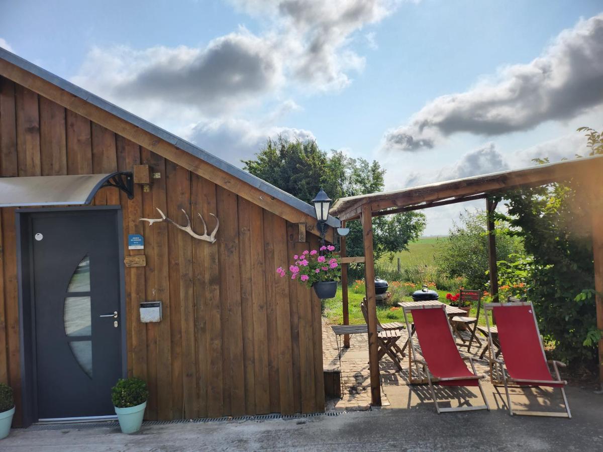 Le Chalet De La Ferme Du Tertre Villers-au-Tertre Екстериор снимка